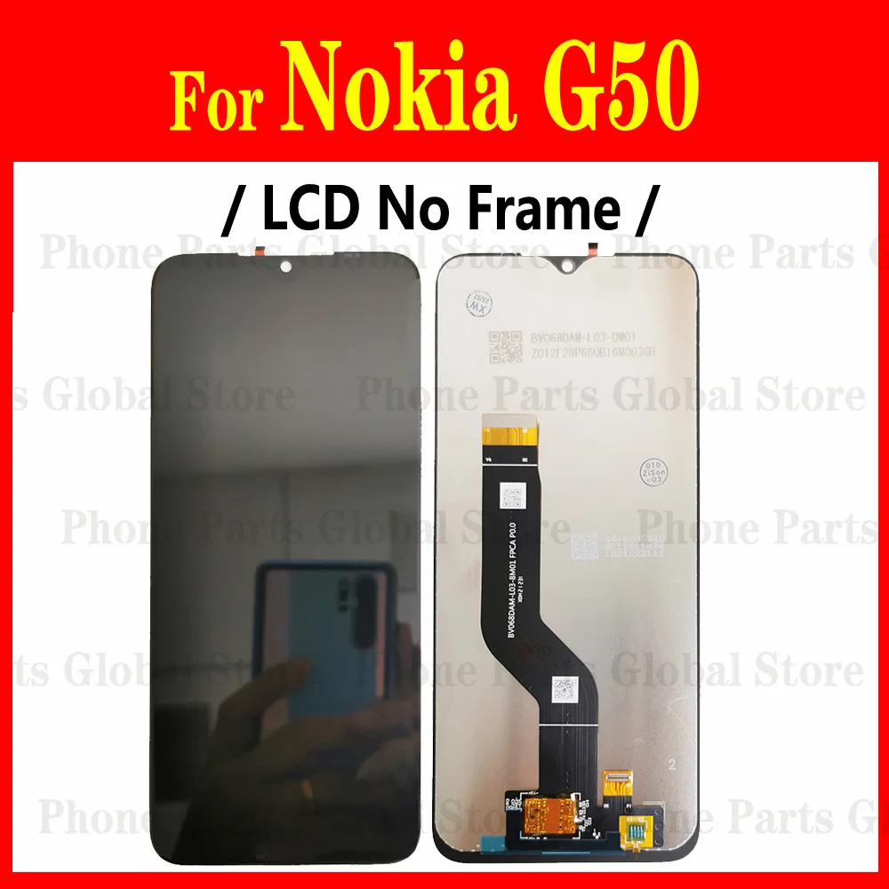 For Nokia G10 G20 LCD Display G11 Plus G21 G22 G50 G60 G300 G400 Screen Touch Digitizer Assembly Replacement With Frame TA-1334