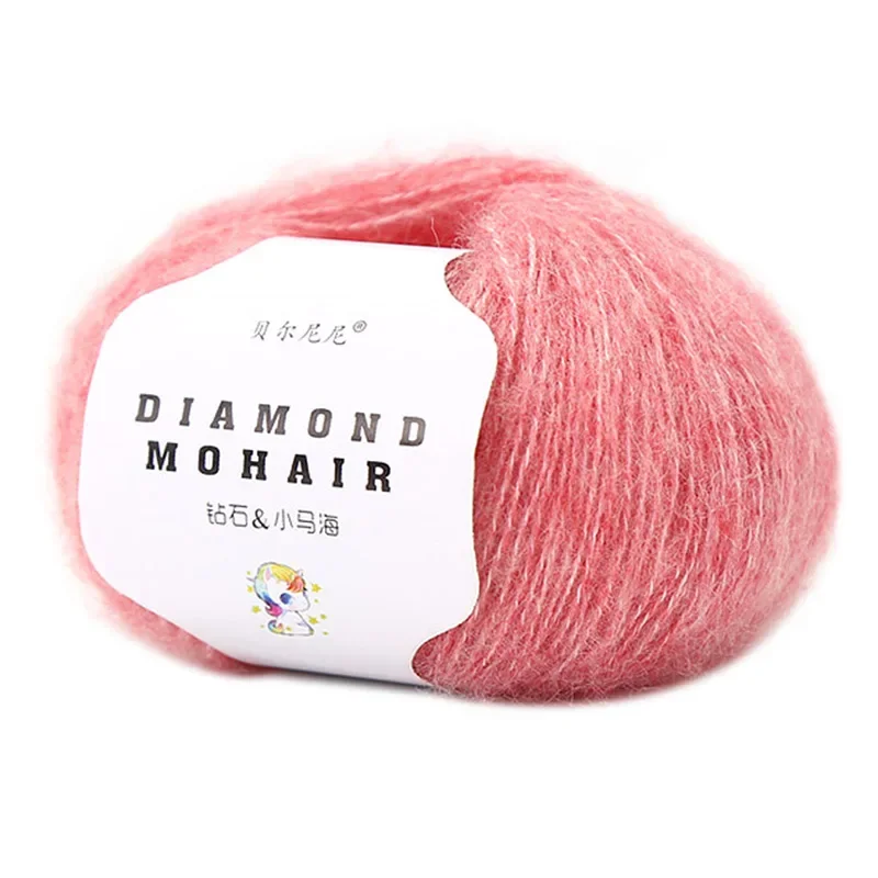 4pcs Mohair Yarn Crochet Cheap Yarns Baby Wool Yarn for Knitting Sweater 166m hilo para tejer a crochet