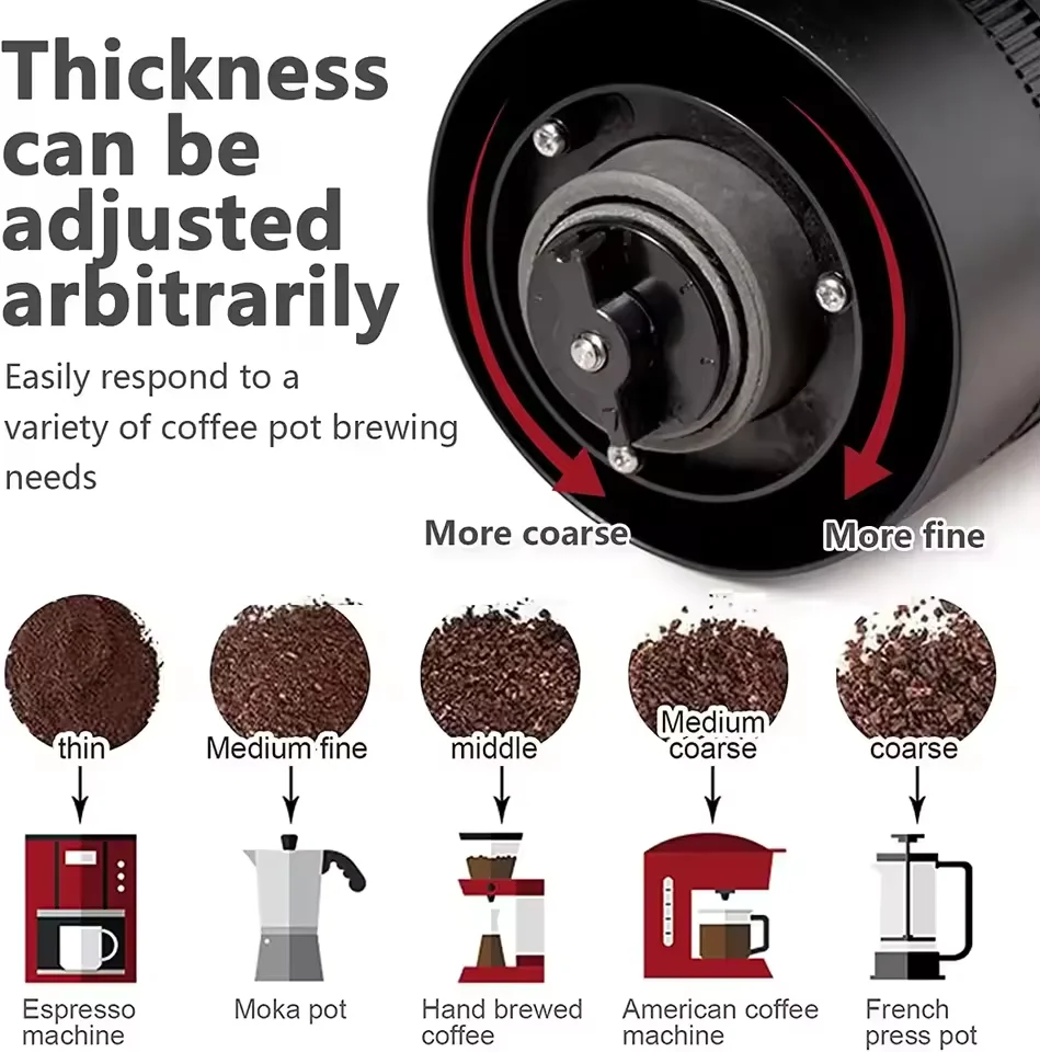 Coffee Maker Wireless Electric Coffee Machine Built-In Battery Rechargeable Outdoor Travel Car Home Automatic Coffee Maker