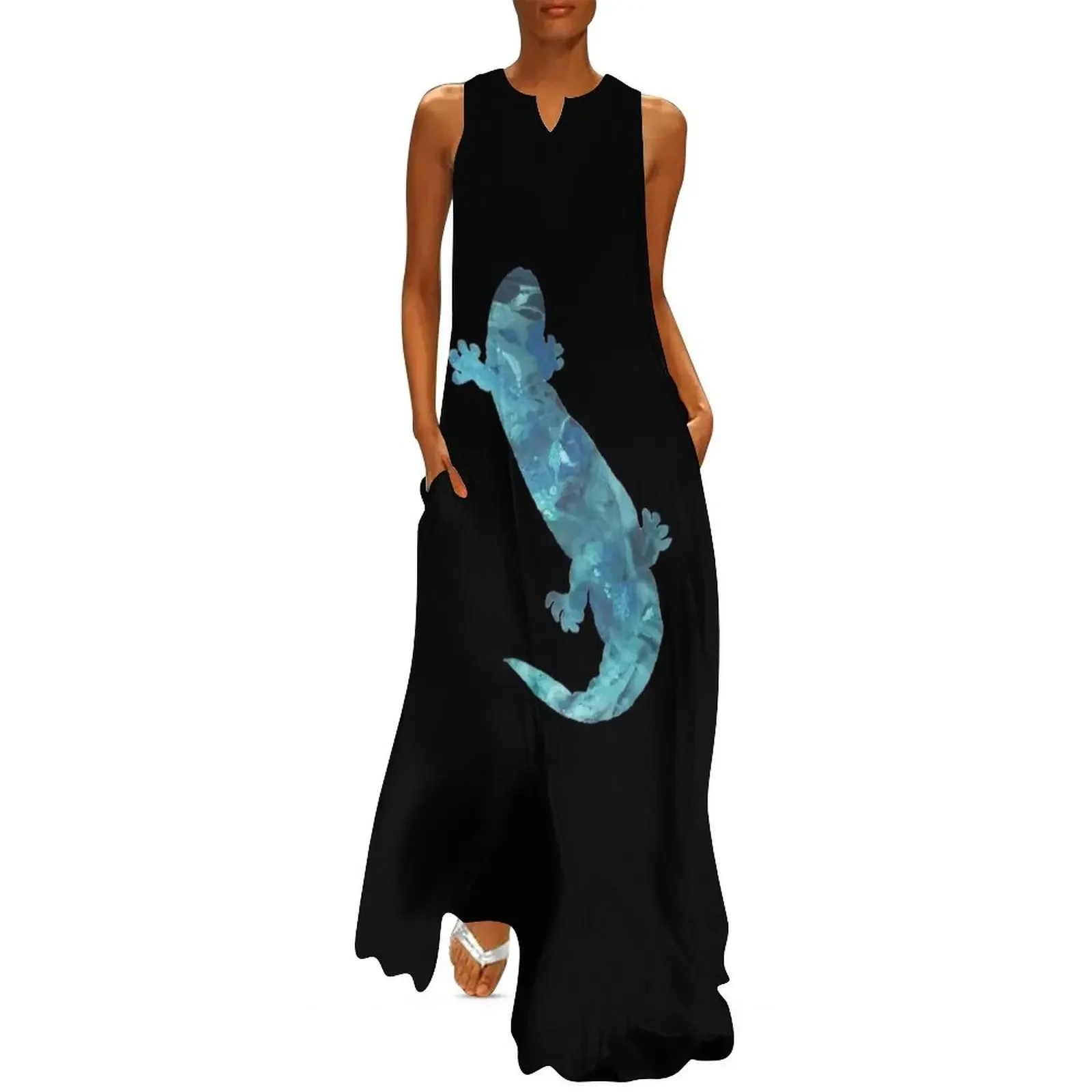 

Hellbender Long Dress women's elegant loose dresses luxury woman party dress summer dress woman 2025 trendy beach