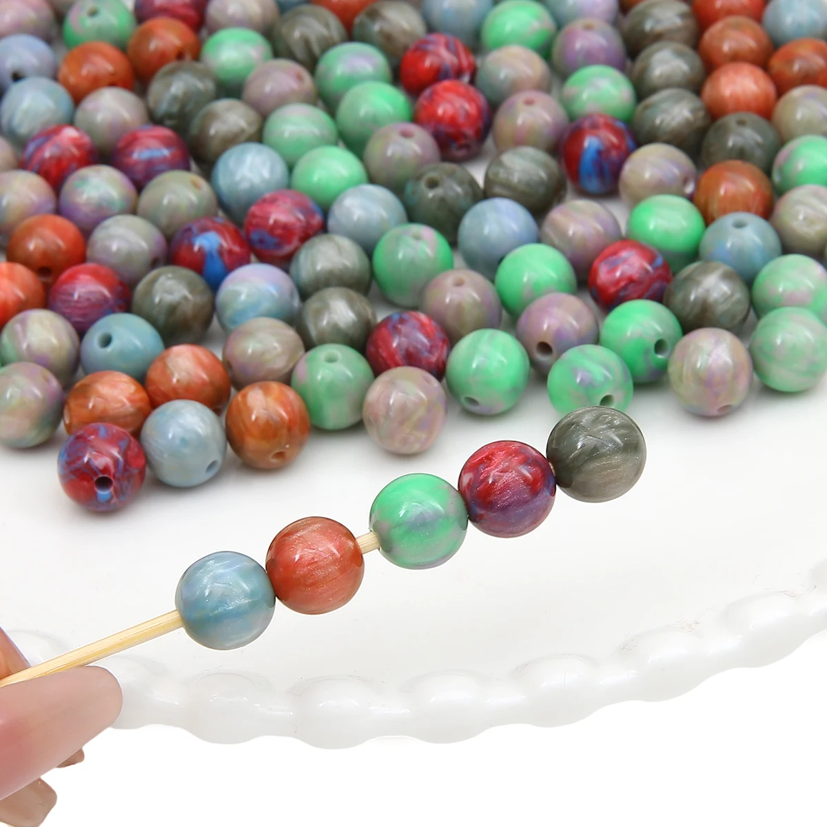 10-20-шт-8-10-12-мм-окрашенные-круглые-бусины-из-смолы-бусины-разделители-для-diy-браслета-ожерелья-серьги-аксессуары-для-изготовления-ювелирных-изделий
