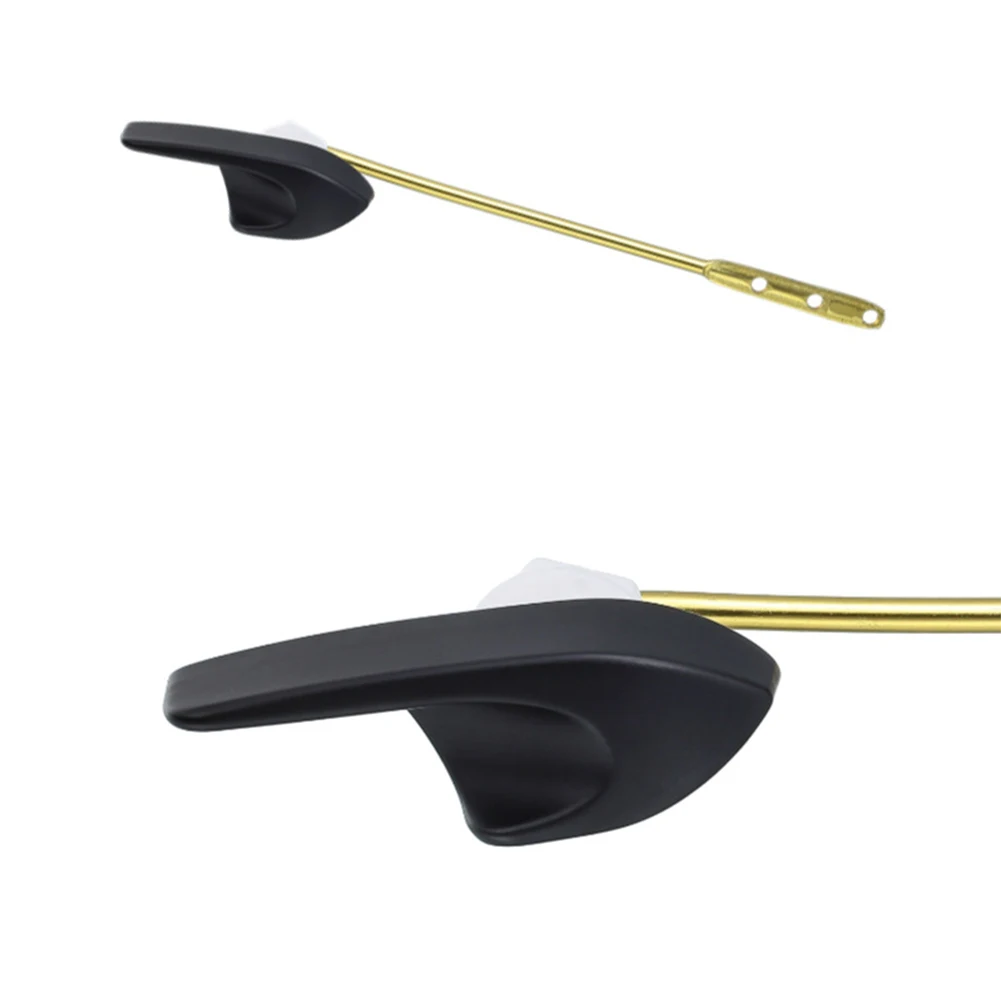 Front Mount Toilet Flush Lever Made of Zinc Alloy Perfect for Replacing Rusted Handles with User Friendly Design