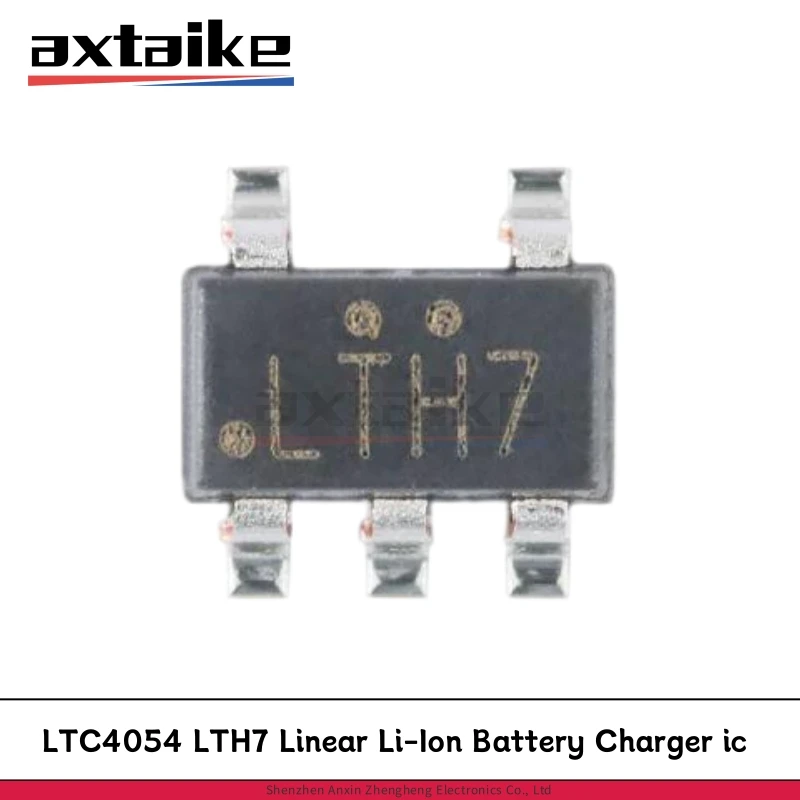 

100PCS LTC4054 LTH7 SOT23-5 LTC4054ES5-4.2#PBF LTC4054ES5-4.2 TP4054 Linear Li-Ion Battery Charger With Power Management IC SMD