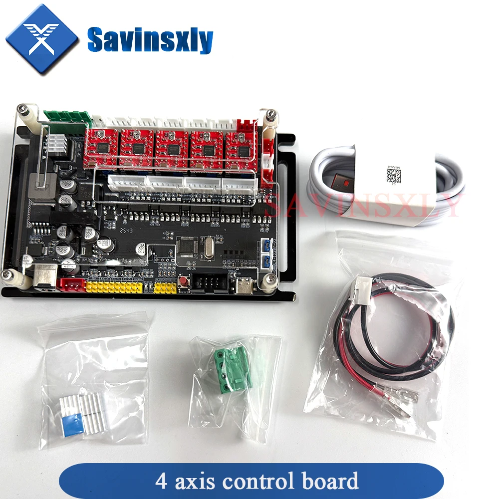 savinsxly-cnc-3018-grbl-11-3軸ステッピングモーター-ダブルy軸-usbドライバーボードコントローラー-レーザーボード-grbl-cncルーター4軸用