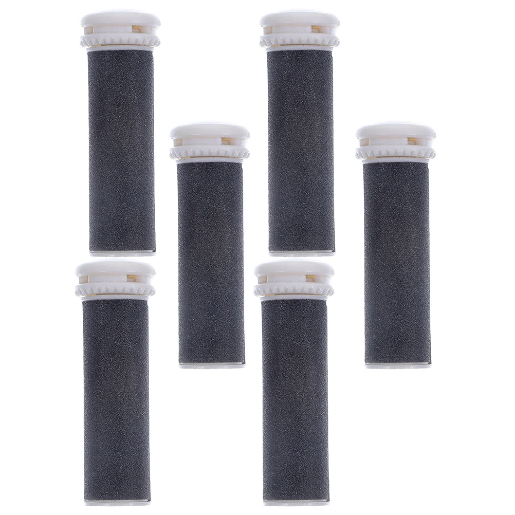 

6 Pcs Foot Grinder Replacement Head Rollers Heads Electric File Abs Refill Refills