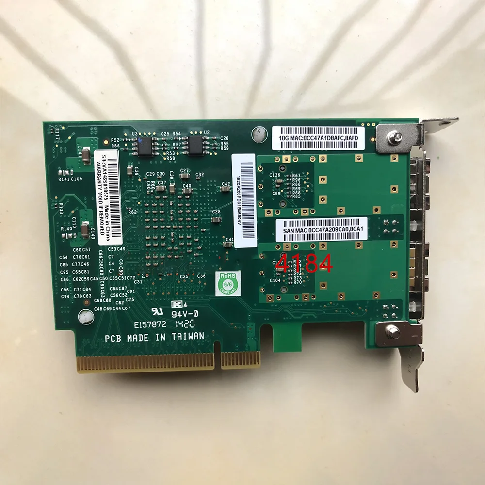 For supermicro X520-DA20 10 Gigabit Optical Fiber 82599 NIC esxi AOC-STGN-I2S