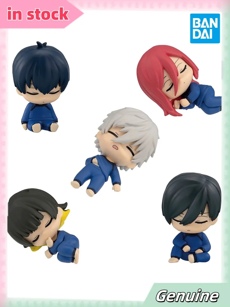 

【In Stock】 Bandai Blue Prison Blue Lock Sleep Team Twisted Egg Jie Shi Yi Nagi Thousand Cut Mini Handmade Ornament