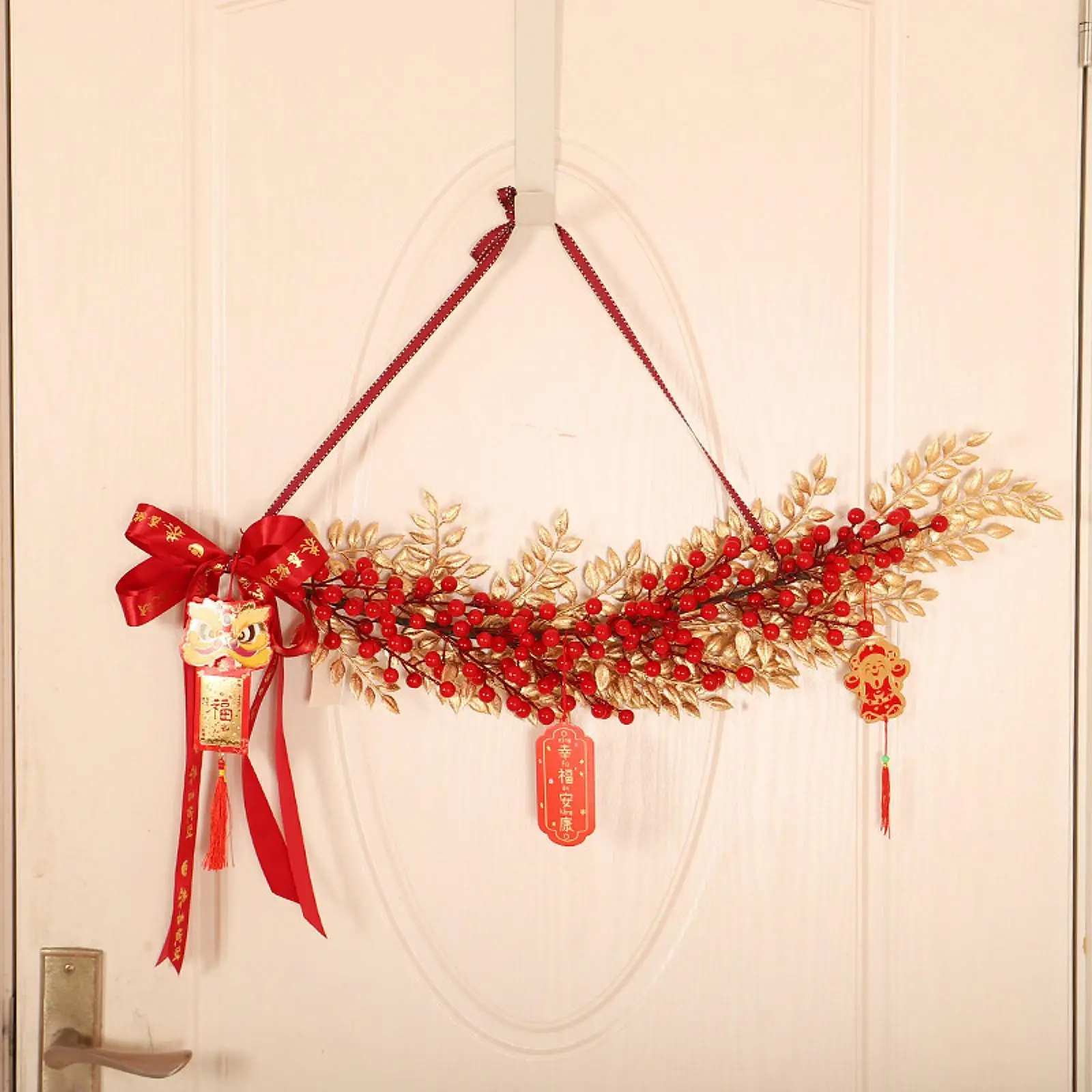 

Chinese New Year Decoration Hanging Ornament Gifts Celebration Spring Festival Party Supplies for Bedroom Home Living Room