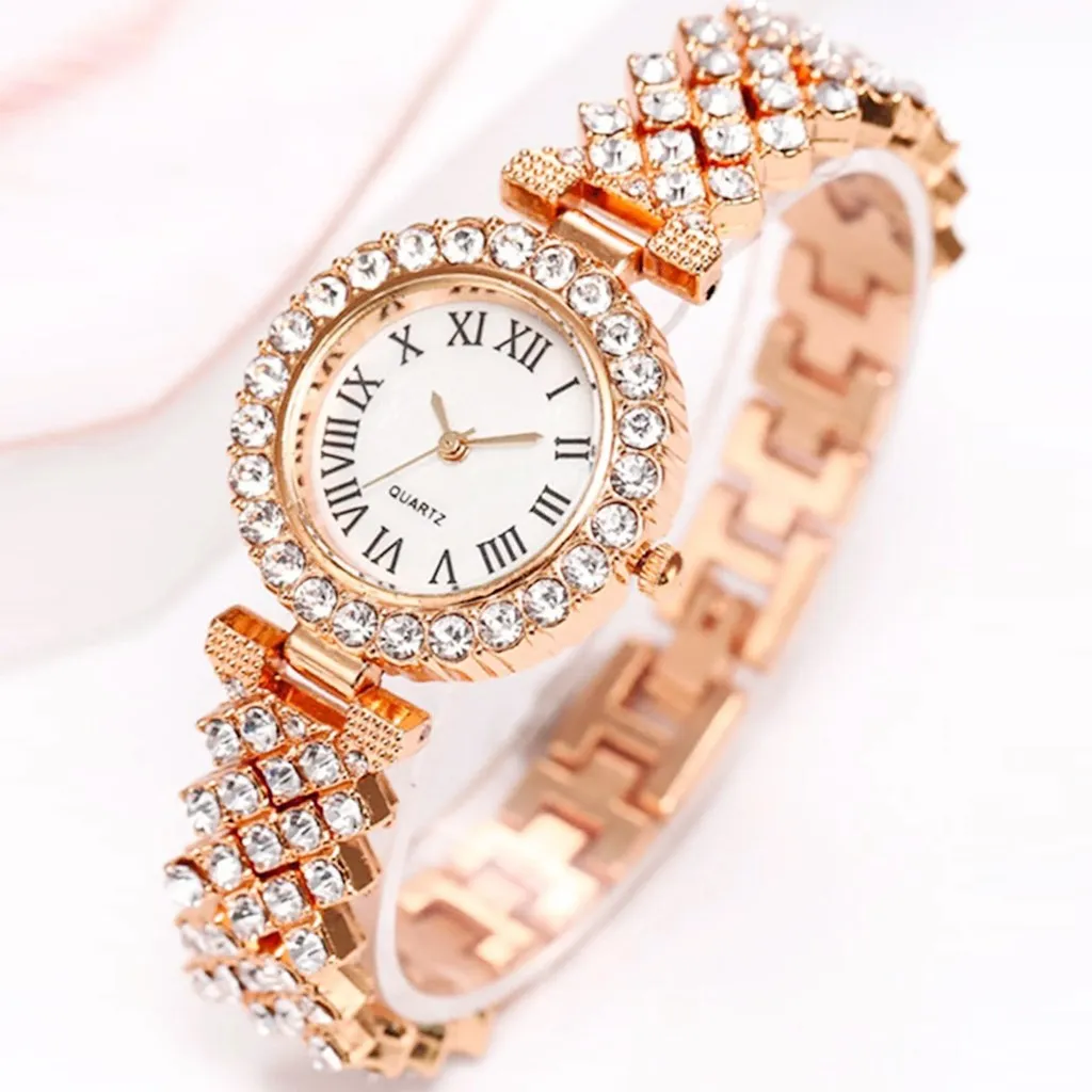 2023 orologi di lusso donna diamante strass moda elegante orologio da polso orologio al quarzo orologio da donna per ragazza Relogio Feminino