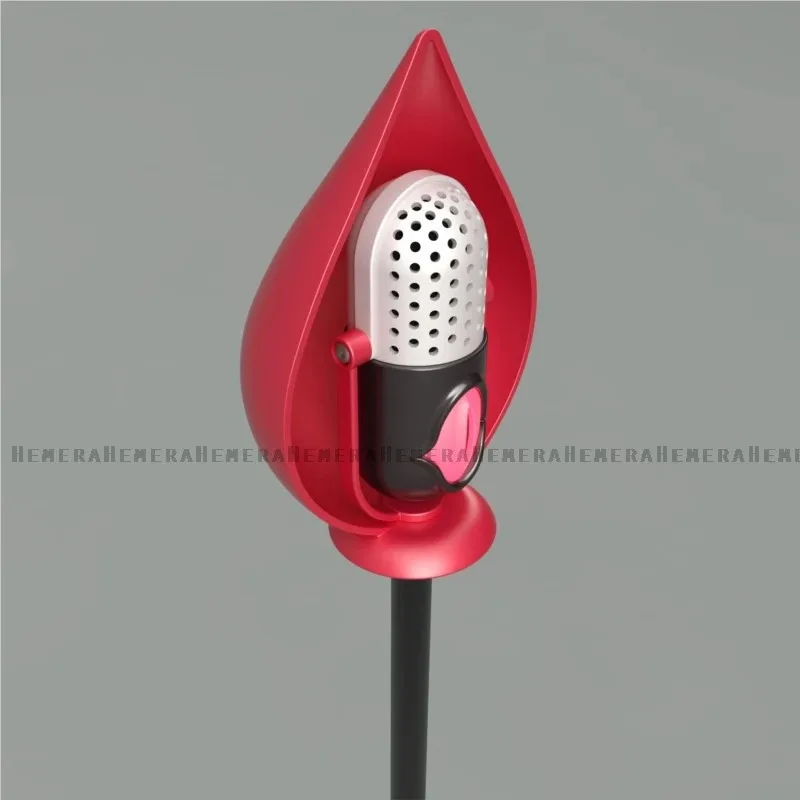 2025 yiyi2024 hasbin Cosplay disfraz de Hotel micrófonos guantes para adultos Alastor Prop mujer hombres fiesta de Halloween Cos