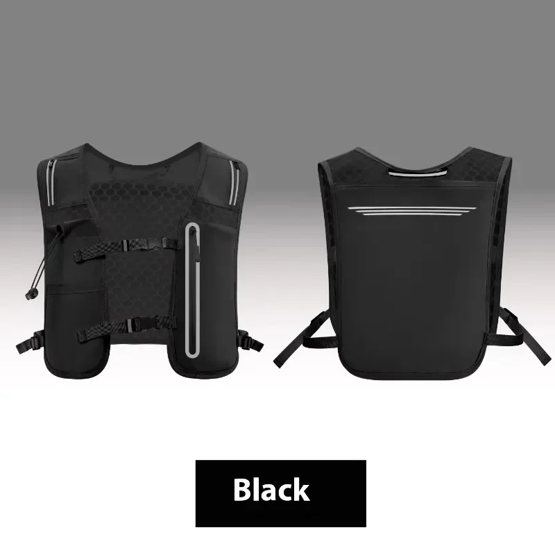 Lightweight Outdoor Hiking & Bike Vest Pack Water Bottle Backpack Running Vest with Hiking Feature