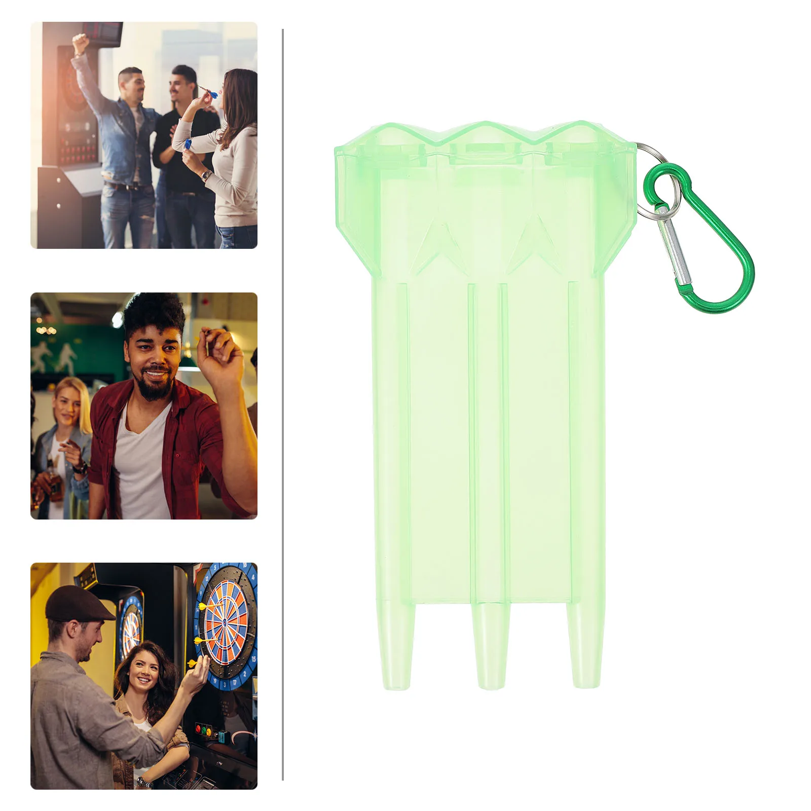 Custodia in plastica Scatola portaoggetti Custodia portatile Contenitore resistente all'usura