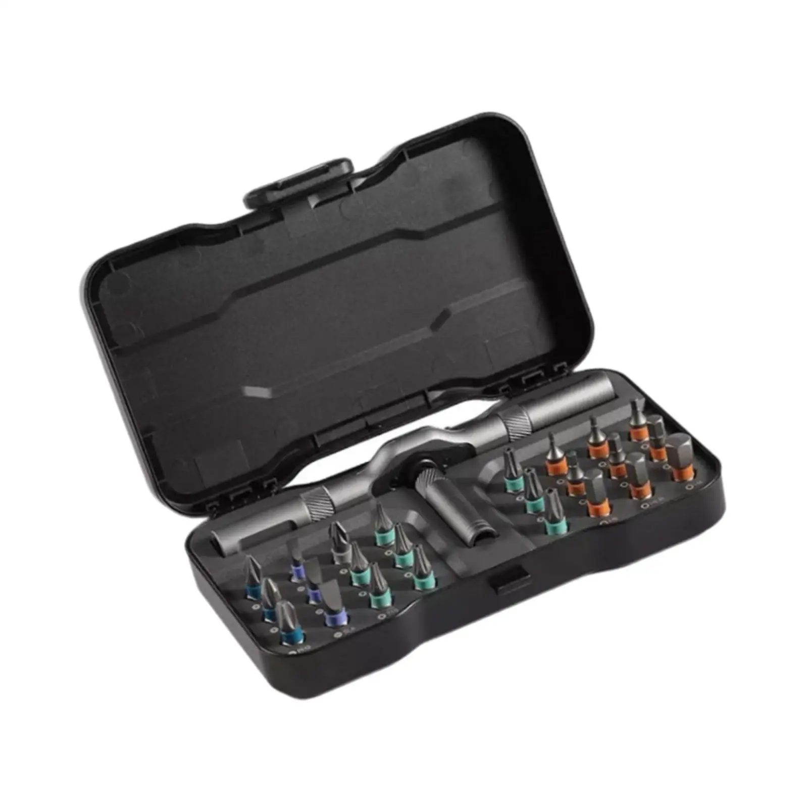 

24 in 1 Ratchet Screwdriver Set Portable Labor Saving, Easy to Use 6.2 Degree Ratchet Multipurpose Household Tool Repair Tool
