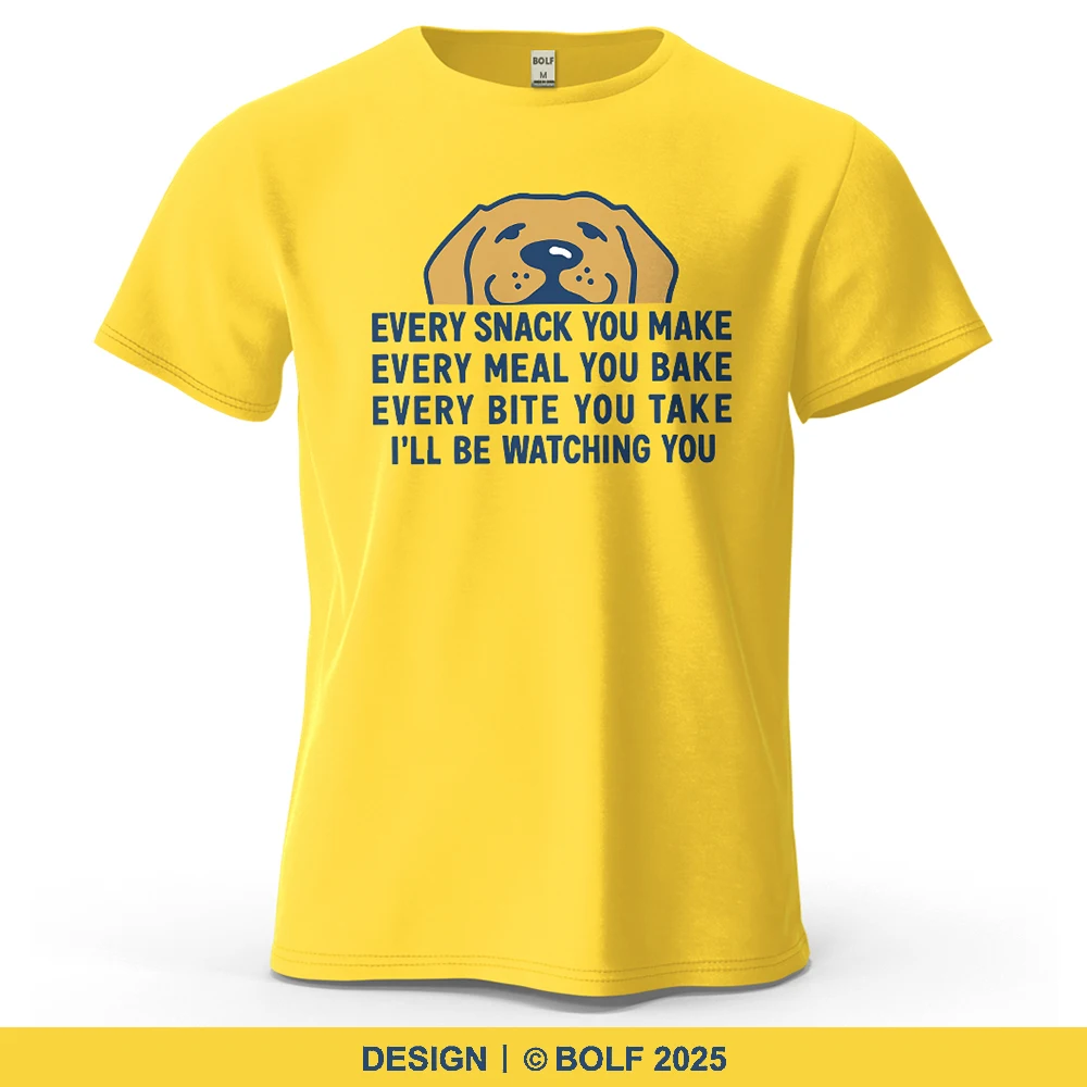 Every Snack You Make Bedrucktes Herren-T-Shirt aus 100 % Baumwolle, übergroße Cartoon-Grafik-T-Shirts für Damen, T-Shirts, Streetwear