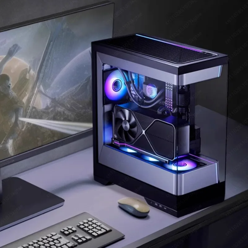 Boîtier PC de bureau EVOLV S2 Windows of Vision avec prise en charge de la carte graphique 5090