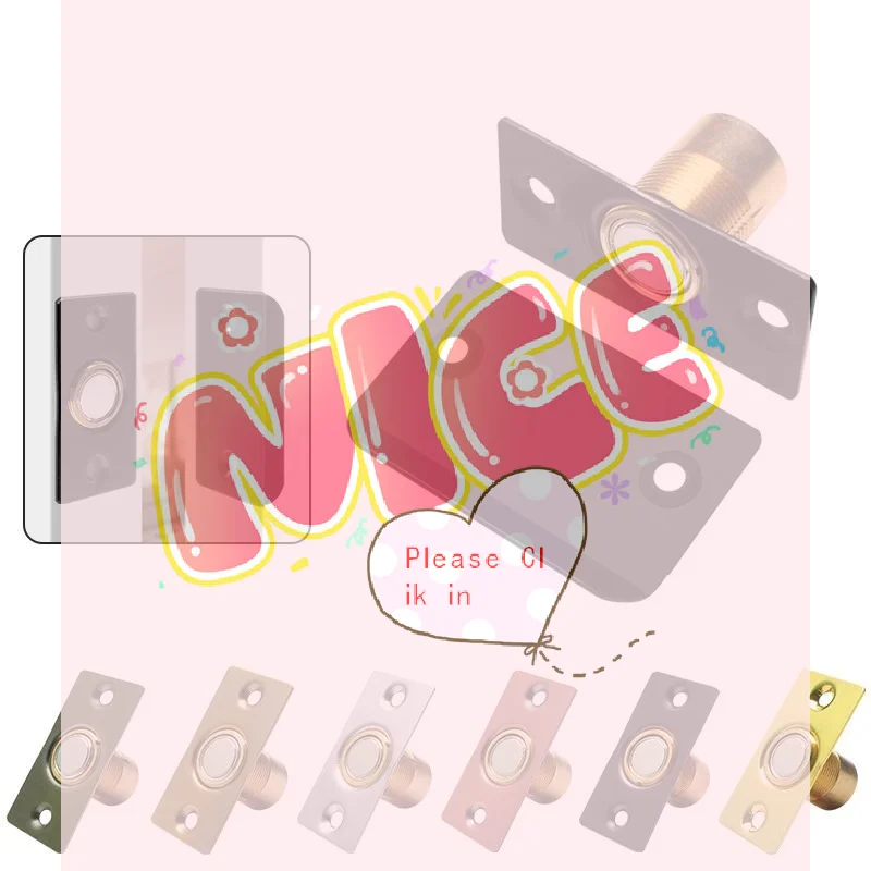 【BA】Invisible Magnetic Door Catch Adjustable Strong Magnetic Door Stopper For Hidden Door Cabinet Closet Furniture Hardware