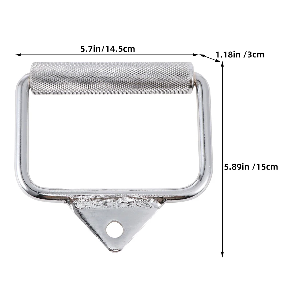 مقبض شريط المقاومة، قبضة تمرين مريحة للتدريب المكثف، معدات اللياقة البدنية المحمولة، مرفقات كابلات الصالة الرياضية