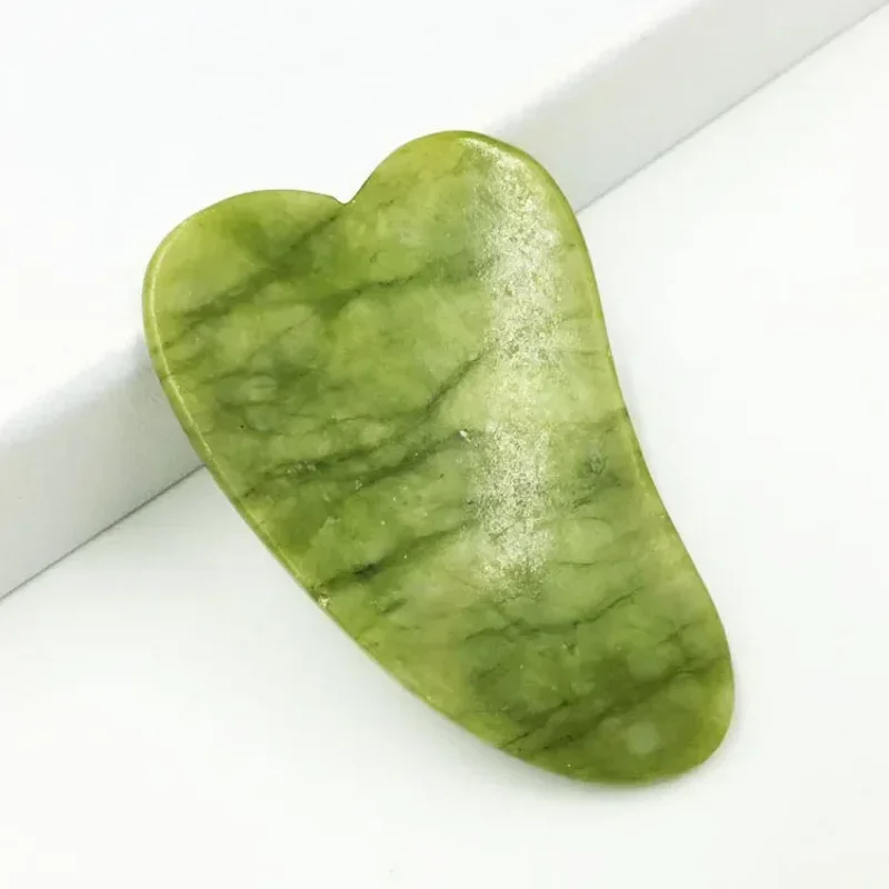 Natural Xiuyu Gua Sha Scraper Board Guasha Scraping For Face Skin Lifting Body Massager Beauty Health Jade Stone Guasha Board