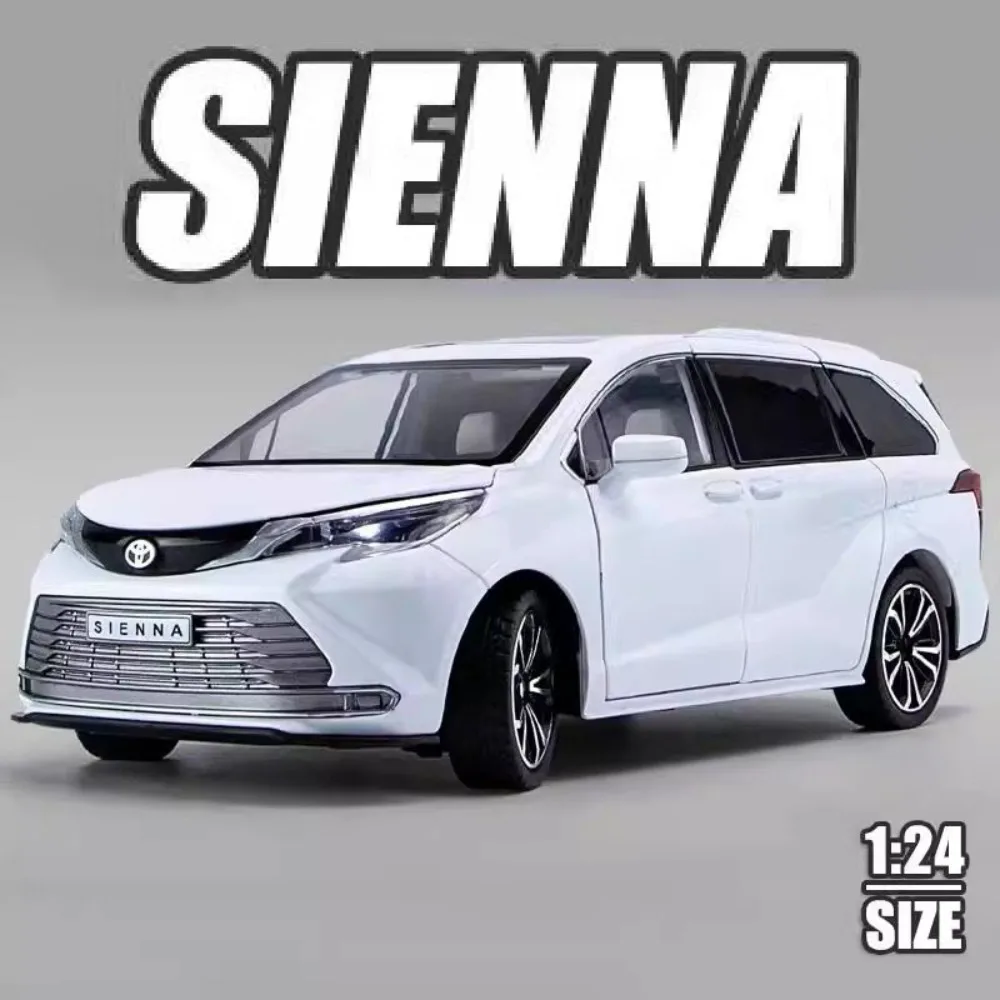 

Масштаб 1:24 Sienna Alphard, модель автомобиля, игрушка, высокая имитация звука, свет, музыка, свет, модели автомобилей, коллекция игрушек, подарки для детей