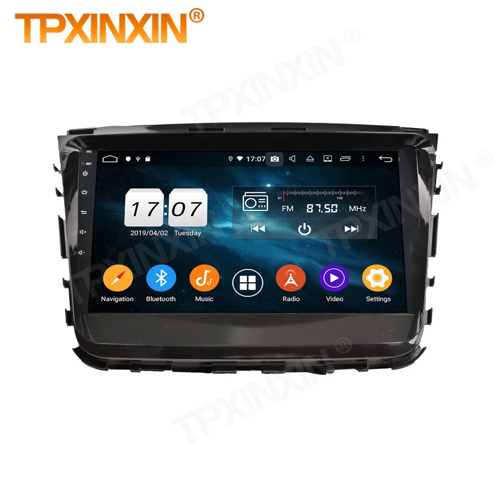 Player Radio Coche With Bluetooth Carplay For SsangYong Rexton 2019 Automotive Multimedia 2 Din Android GPS Navi Stereo Receiver