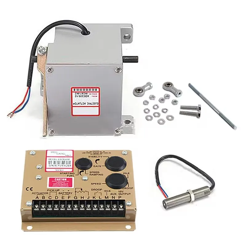 High Quality Diesel Generator Governor Kit ADC120 Actuator ESD5500E Speed Controller 3034572 Pickup Speed Sensor Genset Parts