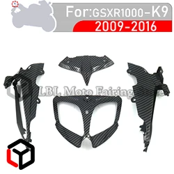 For Suzuki GSXR 1000 2009~2016 K9 GSX-R1000 K9 Carbon Fibre Paint Rear Tail cover Fairing Cowl Nose Brake Light Shell Cover