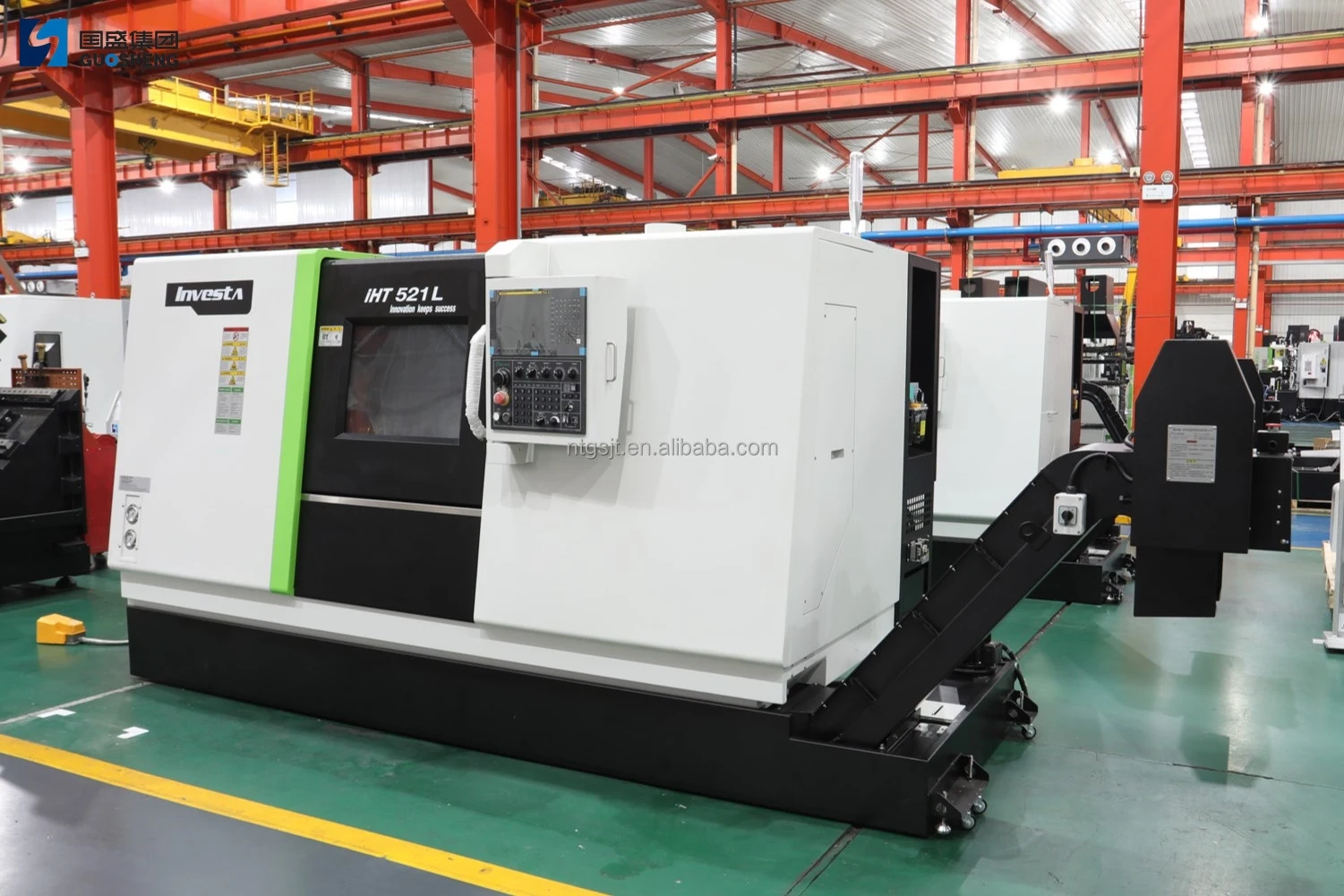 Iht521l CNC Lathe Hine Slant Bed Design For Efficient Metal Processing Competitive Price