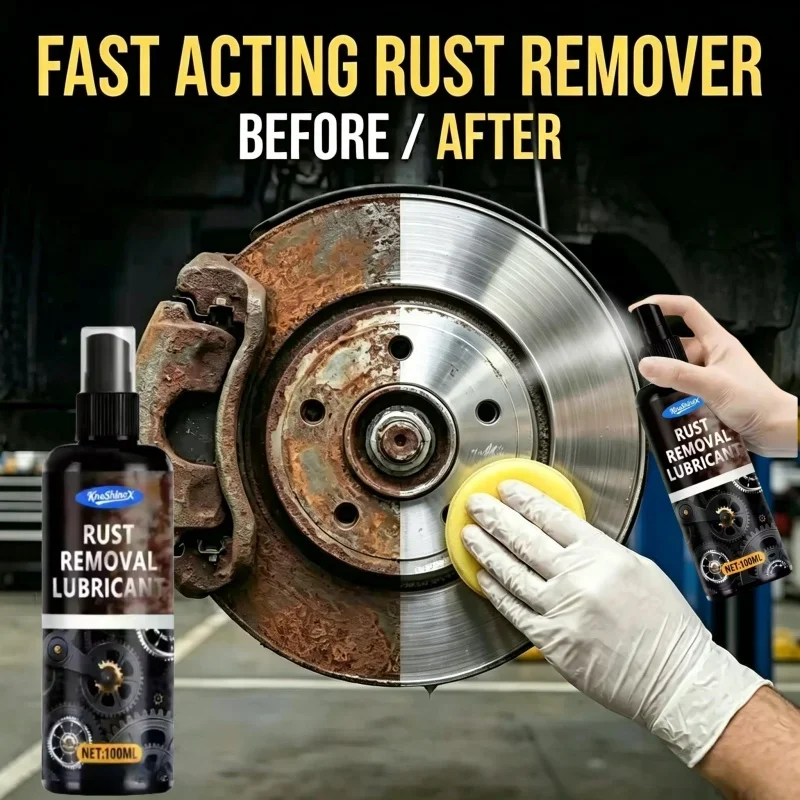 100ml Multi-purpose Rust Remover Spray Metal Surface Derusting Agent Anti-rust Lubricant for Car Maintenance Part Rust Inhibitor view 4