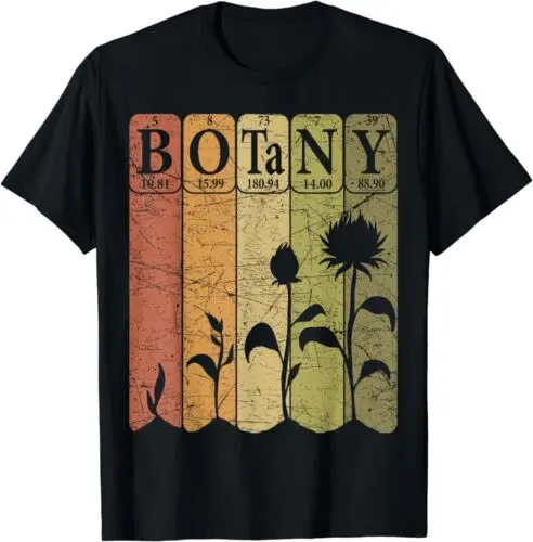  Periodic Table Elements Plant Botanical Gift Idea Tee T-Shirt S-3XL