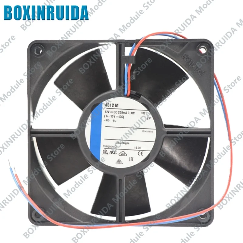 Brand new original 4312M 4312/12M axial flow fan for data center 5G base station exchange cabinet cooling fan