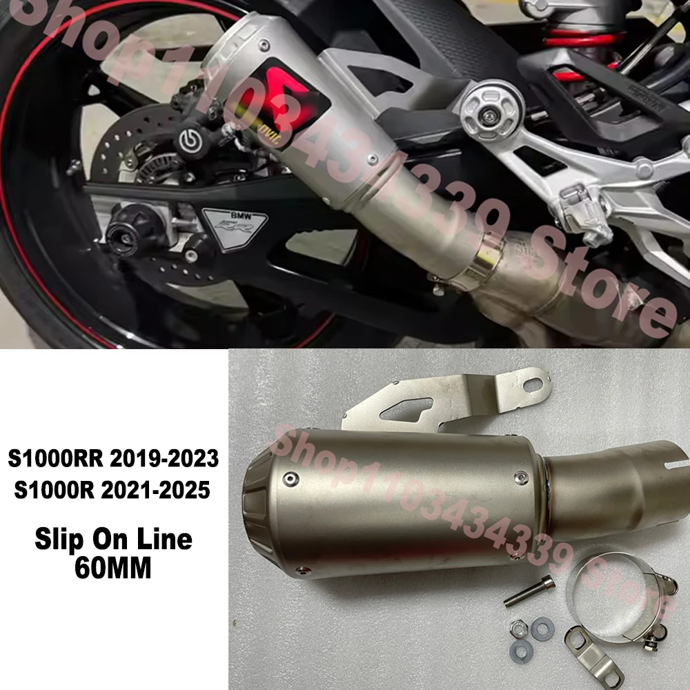 

Motorcycle Exhaust For BMW S1000RR 2019-2023 S1000R 2021-2025 Perfect Fit Direct Replacement Part Performance Upgrade
