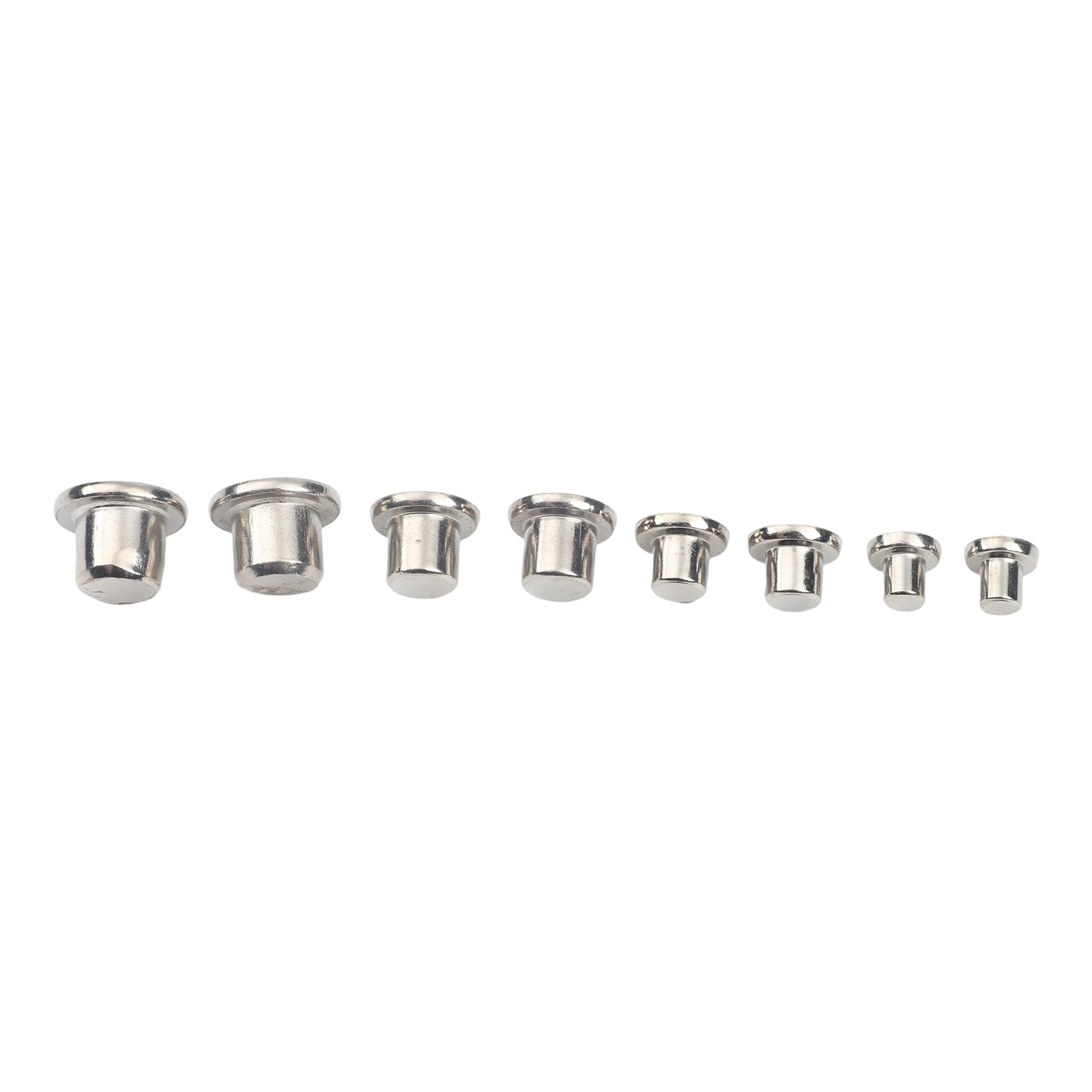 8 Pieces Wood Dowel Centre Point Pin Set 6/8/10/12mm Metal Self-Centering Punch Tool For Furniture Making