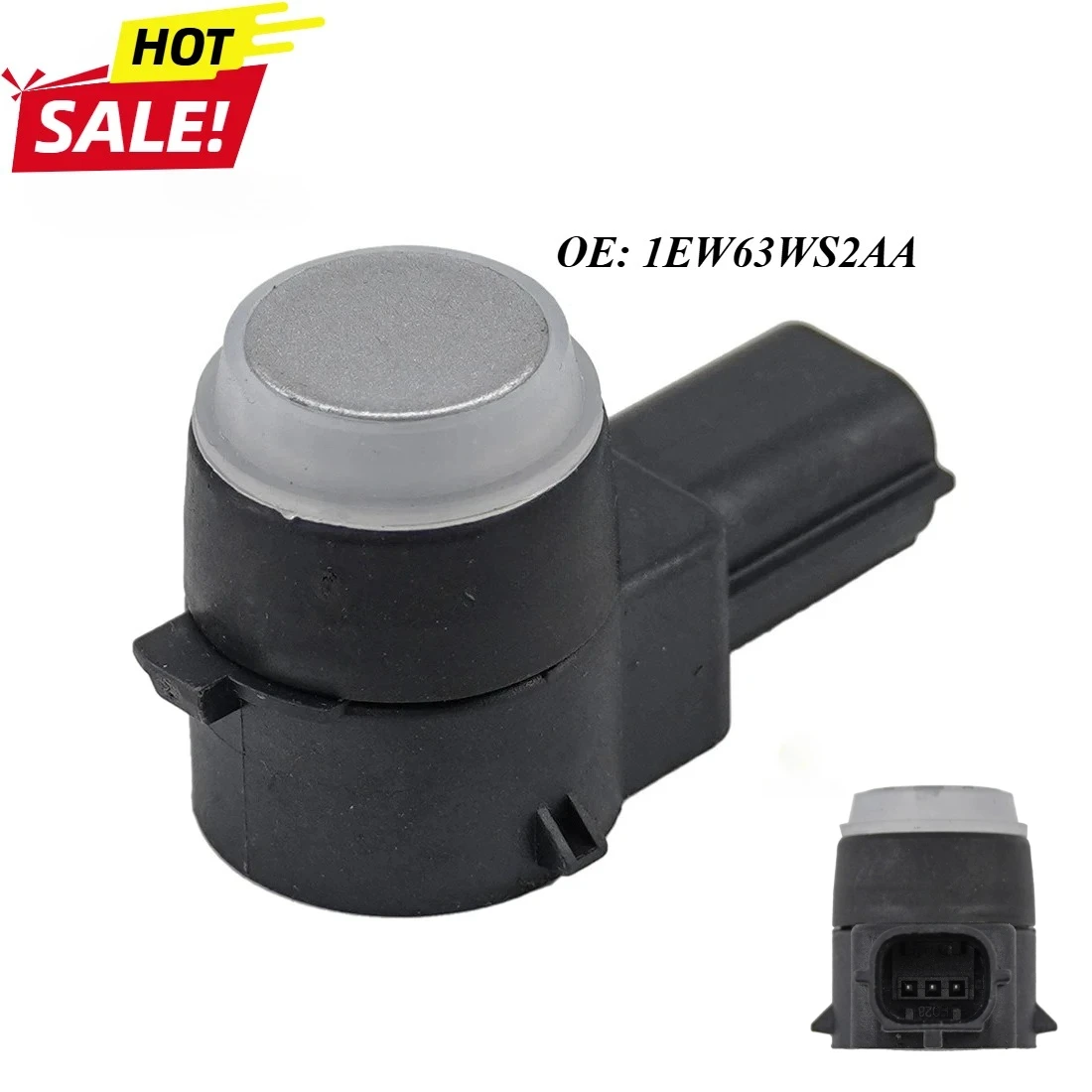 

1EW63WS2AA 0263003786 Silver PDC Parking Sensor Reverse Radar For Dodge Jeep Chrysler OEM 0263003786 Backup Ultrasonic