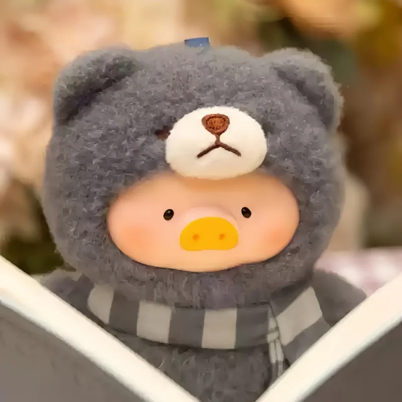 ของแท้ Lulu หมูน่ารัก Time Series ไวนิล Retro ตุ๊กตาหมูกล่องตาบอดอินเทรนด์น่ารักของเล่นของขวัญสะสมอะนิเมะคอสเพลย์
