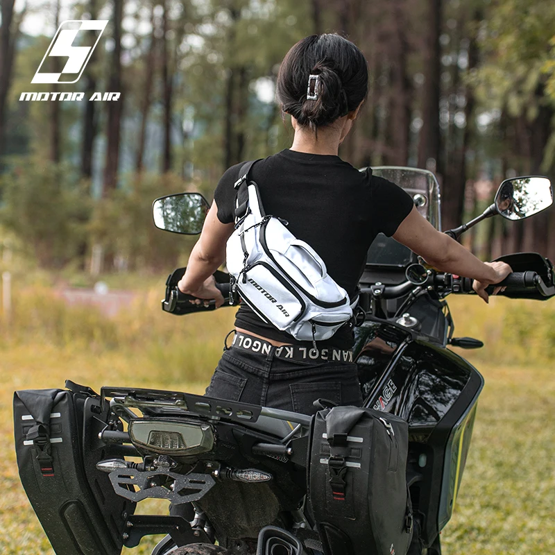 

Motor Air Newest Outdoor Cycling Motorcyle Riding Crossbody Bag Multifunctional Anti Splash Water Large Capacity Waist Package