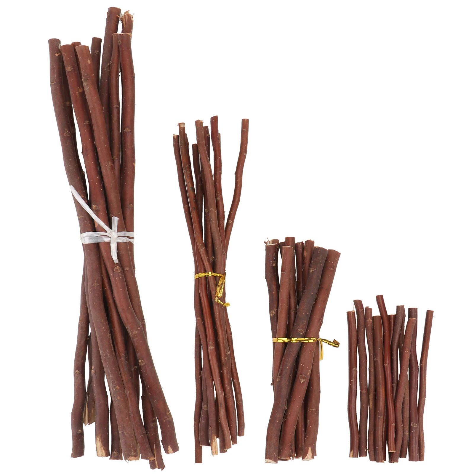 

40 Pcs Simulated Vine Branches 15cm 20cm 30cm 40cm Dry Sticks for DIY Crafts Photo Props Farmhouse Decor Wooden Projects