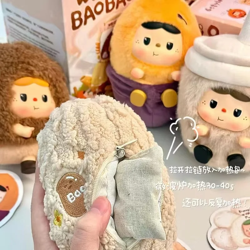 Warm Baobao Fireside Tea Party Series Vinyl handmade Blind Box Trendy cute Desktop Decoration Mystery Gift Girl birthday