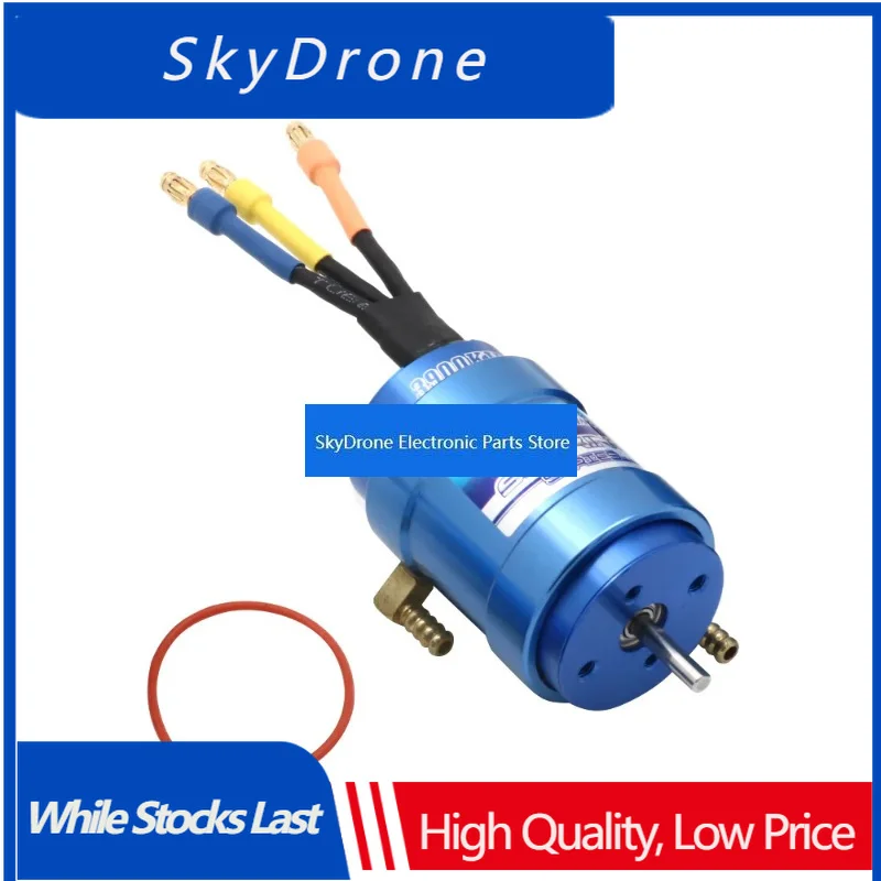 SkyDEl1pcs HOBBYWING SEAKING 2040SL 2848SL 3660SL Brushless Motor W/Water-cooling For RC Boat Ship