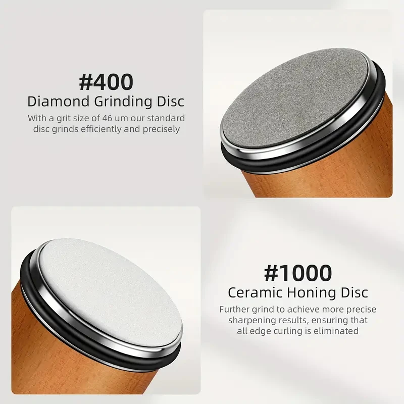 2025 Rolling Knife Sharpener Kit For Straight Edge Roller Knife Sharpening With Industry Diamonds Chef Knife Set Fast Delivery
