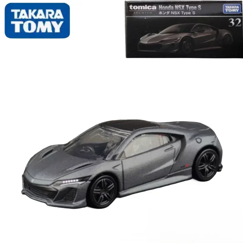 

TAKARA TOMY TP32 Honda NSX TYPE S Спортивный автомобиль Модель из сплава Флагманская коллекция моделей Черная коробка, коллекция подарков для мальчиков.