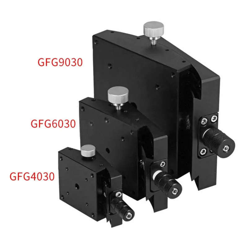 One-way angle tilt adjustment table Screw driven angle table Manual arc fine adjustment table Aluminum alloy material
