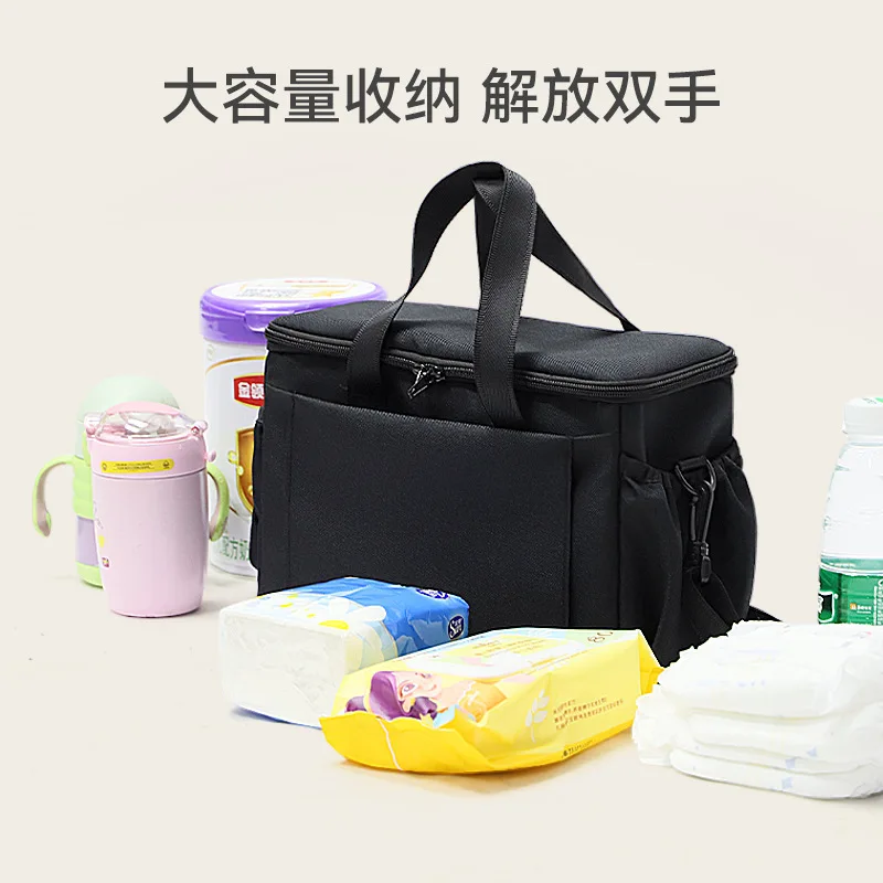 Baby Stroller Trailer Going Out Crossbody Portable Mother and Baby Bag Baby Walker Storage Bag Mommy Bag