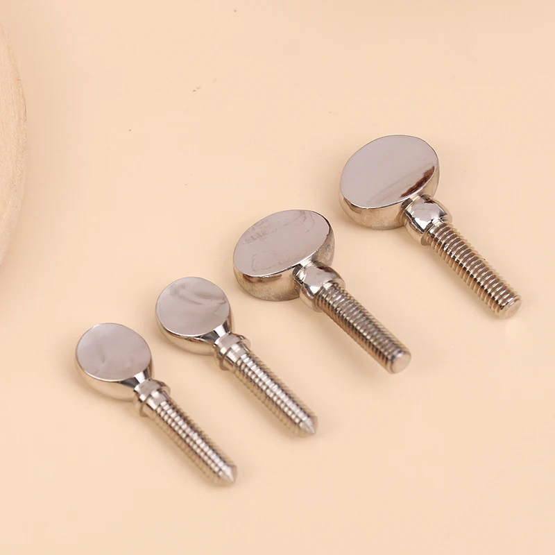 2Pcs Saxophone Neck Screw Clarinet Ligature Clip Screws Tightening Sax Replacement Part Receiver Woodwind Instrument Accessories