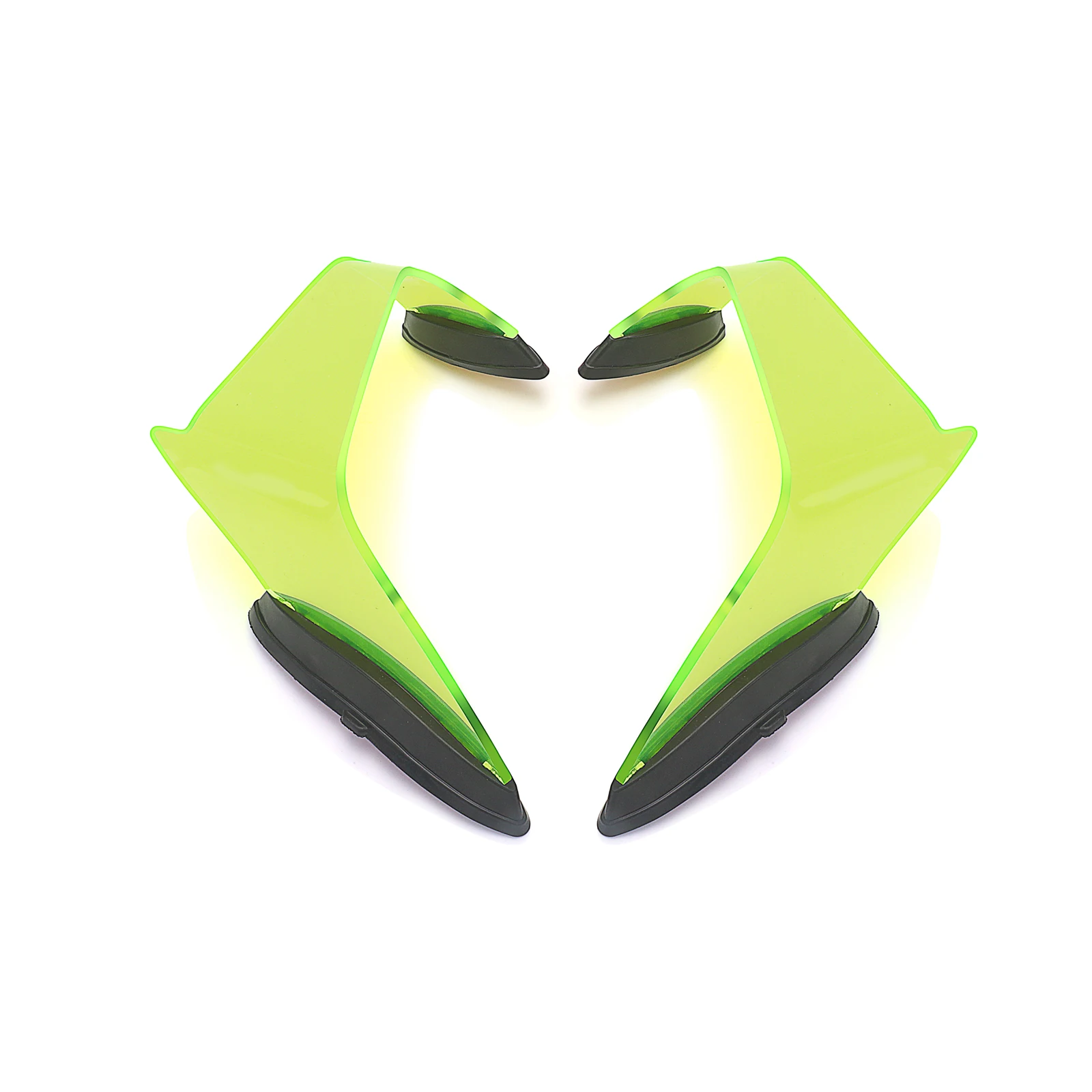 For KAWASAKI ZX10R ZX-10R 2021 2023 2024 2025 Motorcycle Fairing Parts Kit Fixed Winglet Aerodynamic Wings Spoiler