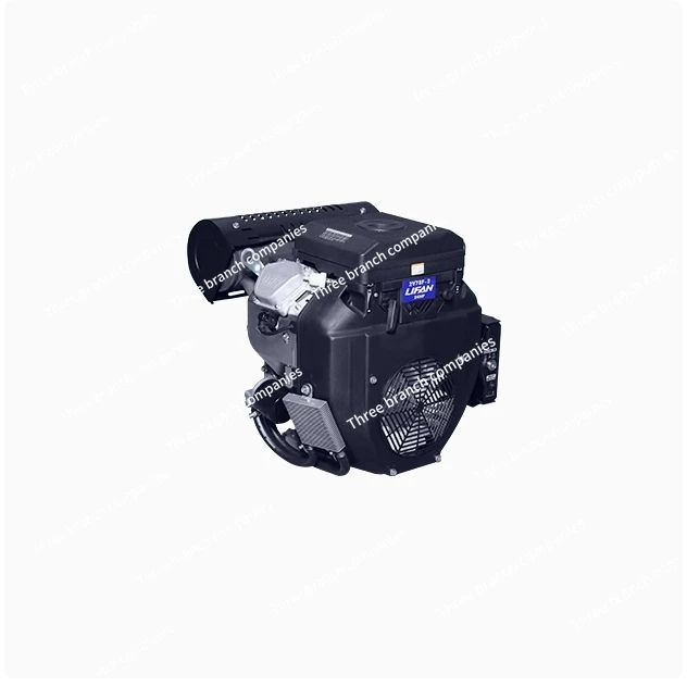 Gasoline engine Two-cylinder 2v78 Marine road cutter S-axis 25mm electric start engine