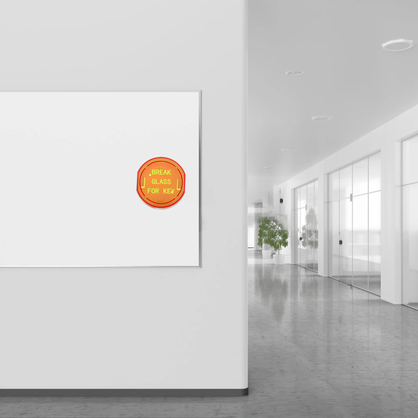 نافذة الباب في حالات الطوارئ مفتاح اقفال الصناديق الحائط كسر الزجاج السلامة من الحرائق متعددة الوظائف آمنة لمكتب فندق المنزل #5