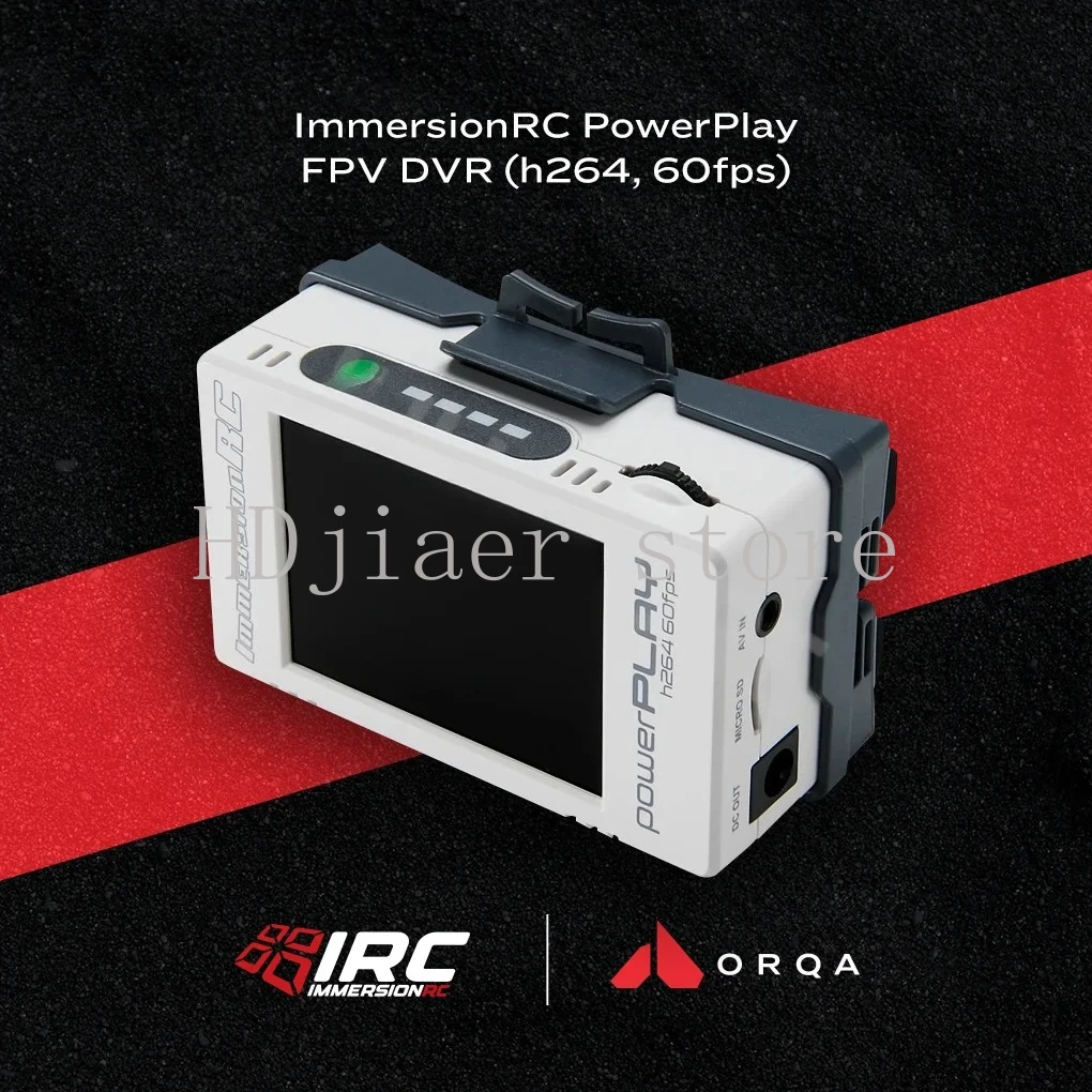 

Immersionrc Powerplay Play-fpv H264 60fps Dvr Module For Racing Drone Fpv Fatshark Fpv Dominator Goggles Spare Rc Part