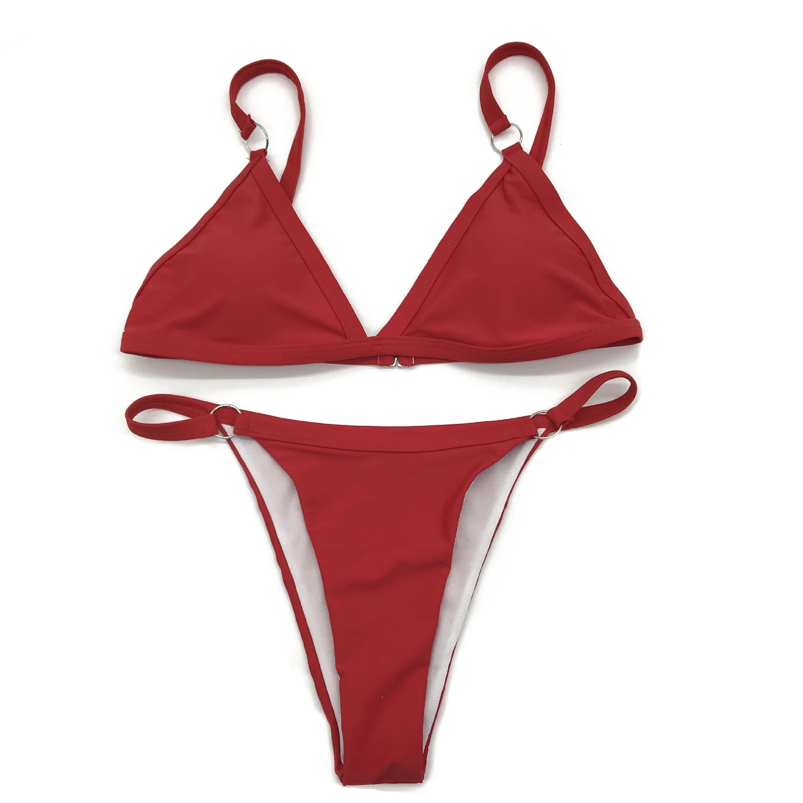 Bañador para mujer, ropa moldeadora acanalada, Bikini Universal para adolescentes y adultos