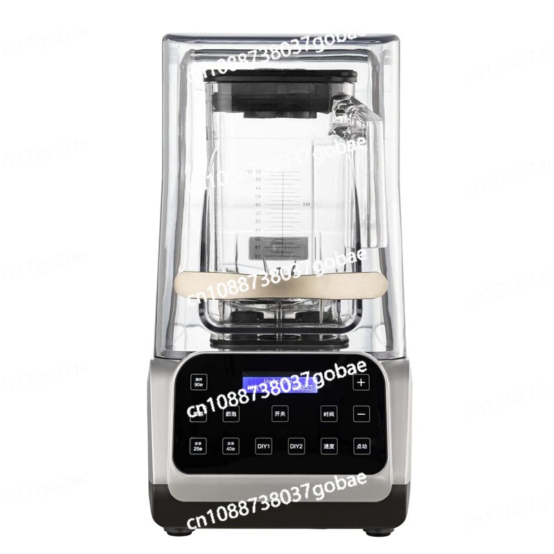 

Машина для приготовления смузи Коммерческий магазин чая с молоком Дробилка льда с крышкой Звукоизоляция Высококачественная мощность Высококлассный