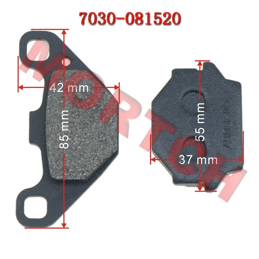 

Rear Brake Pad for CFmoto UTV CF500UU Uforce 550 U550 CF800-3 CF800UU-A 800 U8 7030-081520 SUZUKI GN125E KTM MX 125 YFM 300